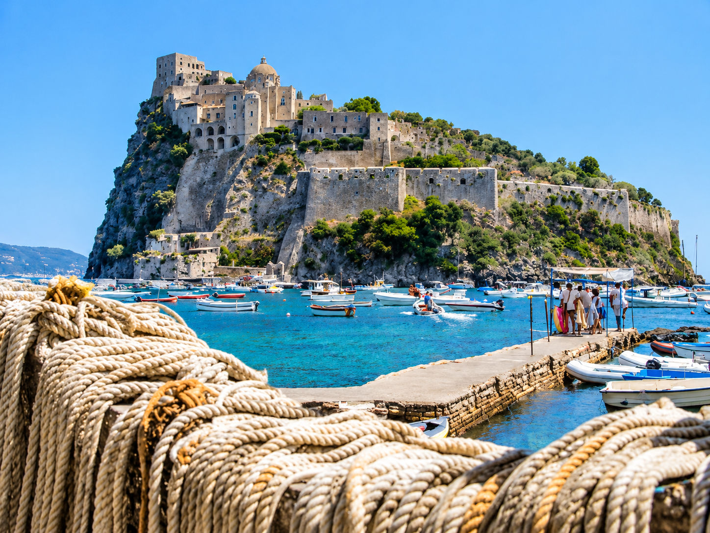 Ischia tour: Castello Aragonese - Imagem 2