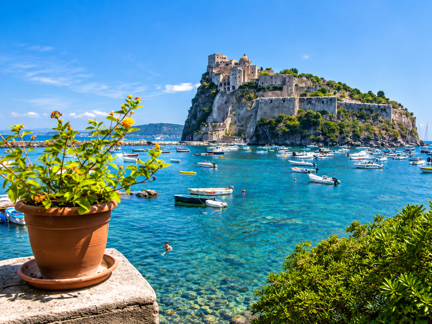 Ischia tour: Castello Aragonese