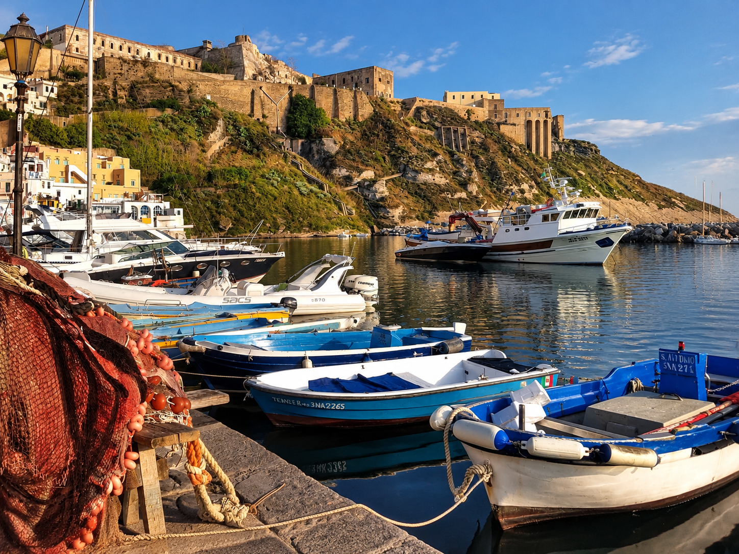 Boat tour with lunch on board to discover Procida